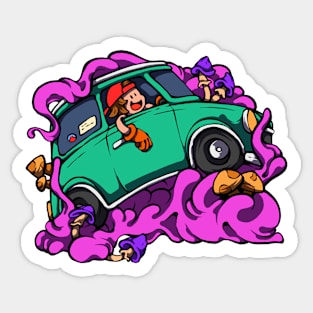 Happy Trippy Trip Sticker